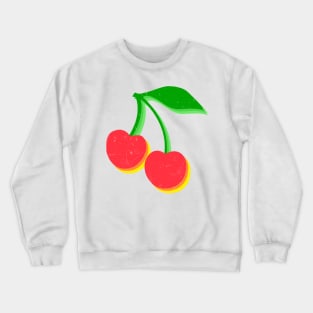 Retro Cherries Crewneck Sweatshirt